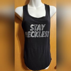 Statement Tank Hot Topic Stay Reckless Tank Top